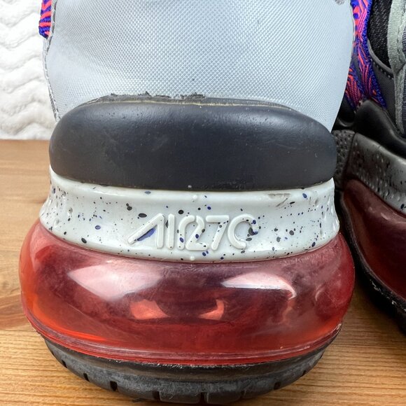 Nike Air Max 270 Bowfin Cool Grey/Concord Mens US 6 (AJ7200-009) Nice Good Cond - Picture 8 of 13